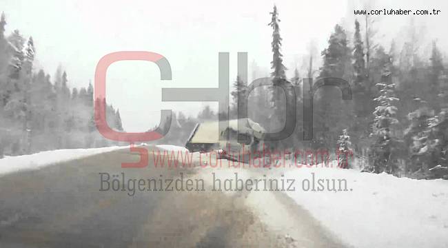 Tır Devrildi, 1 Yaralı