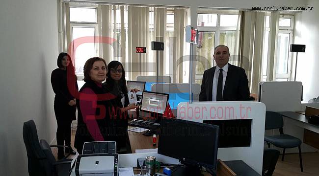 Yeni Kimlik İçin İlk Başvuruyu Çorlu Kaymakamı Yaptı