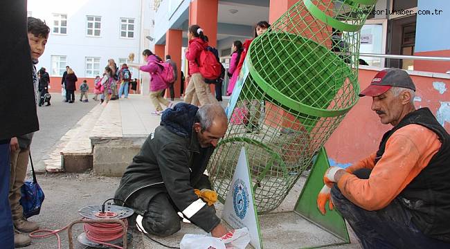 Atık Toplama Çalışmalarına Ekipmanlı Destek