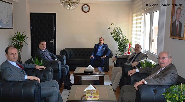 Başkan Albayrak'tan Marmara Ereğlisi Kaymakamlığına Ziyaret