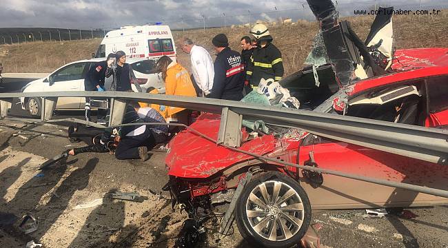 Feci Kaza, 1'i Ağır 2 Yaralı