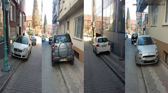 Kaldırıma park eden araçlara cezai işlem uygulandı