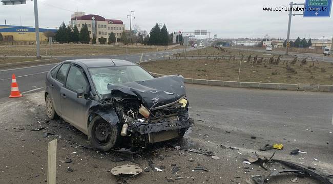 Kazaya Neden Olan Sürücü Olay Yerinden Kaçtı