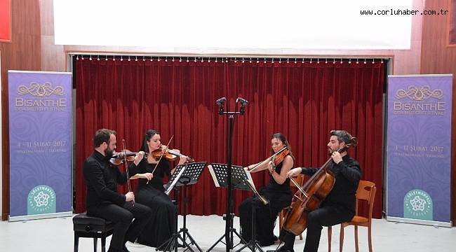 Süleymanpaşa’da Klasik Müzik Rüzgârı Semplice Quartet ile Esti
