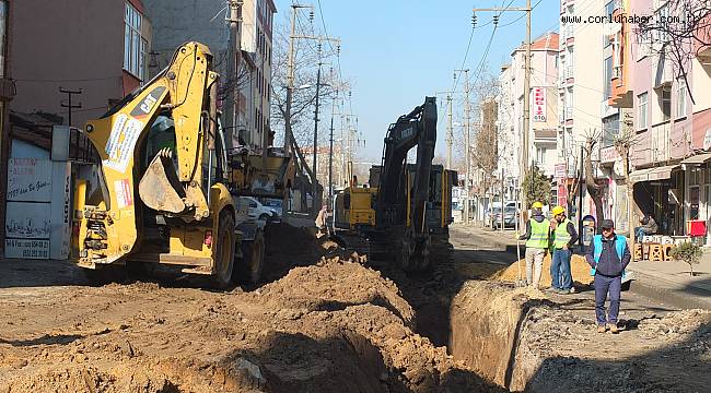 TESKİ'den Yağmur Suyu Kanalı Çalışması