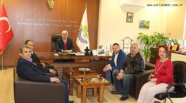 Ergene Belediyesine Makedonya'dan Ziyaret