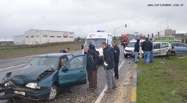 Ergene'de Trafik Kazası 1 Ölü 1 Yaralı