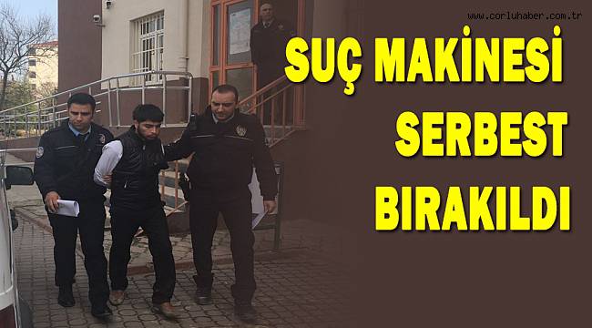 Suç Makinesi Yine Serbest Bırakıldı