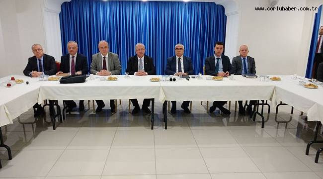 TESKİ’nin Çorlu'ya Yapacağı Yatırımlar Görüşüldü