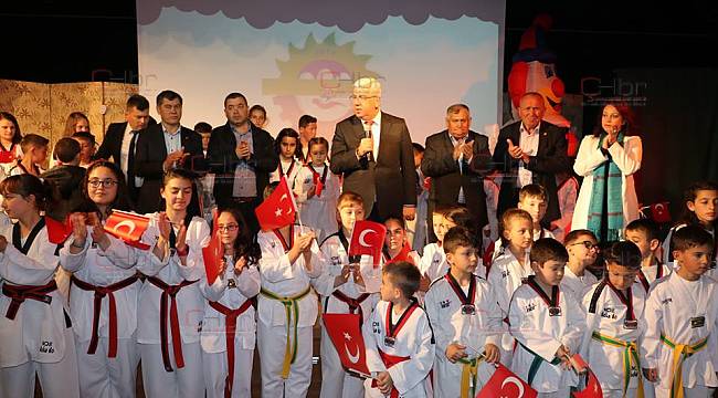 Ergene’de 23 Nisan Ulusal Egemenlik ve Çocuk Bayramı Kutlandı