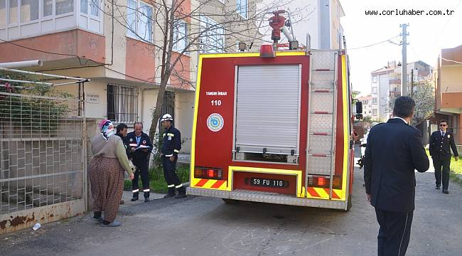 Ocakta Unutulan Yemek Panik Yarattı