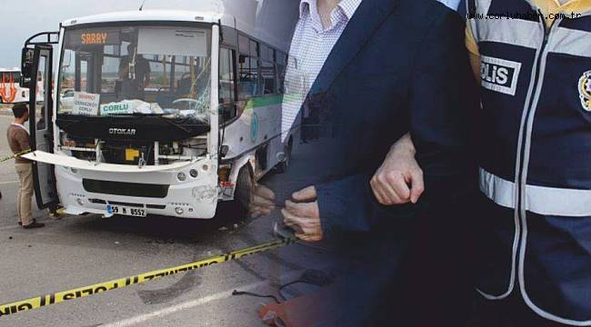 2 Kişinin Öldüğü Halk Otobüsü Şoförü Tutuklandı