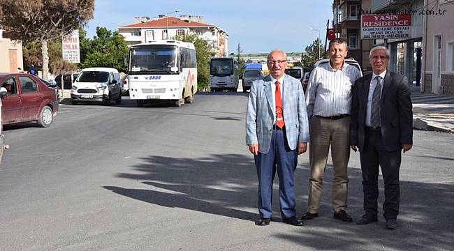 Başkan Albayrak Yol Yapım Çalışmalarını İnceledi