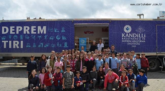Deprem Simülasyon Tırı İlçeleri Gezdi