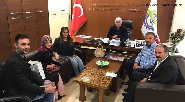 Ergene Sinoplular Derneği'nden Başkan Yüksel'e Ziyaret