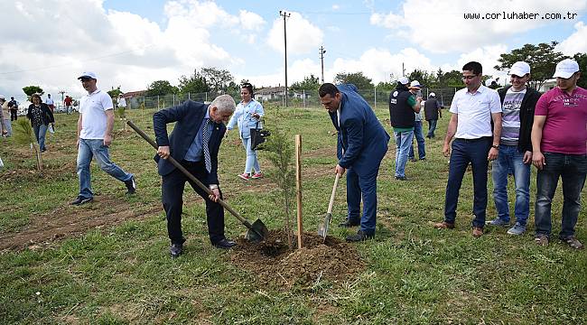 Fidanlar Kent Ormanında Toprakla Buluştu
