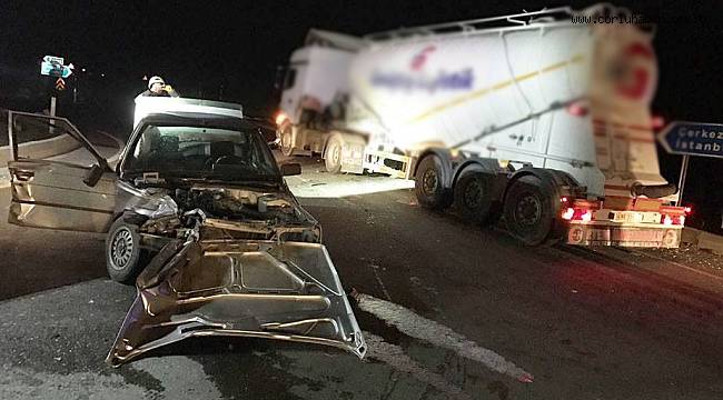 Saray'da Feci Kaza; 1 Ağır Yaralı