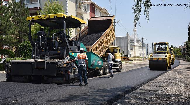 Asfalt Çalışmaları Gelibolu Caddesi'nde Başladı