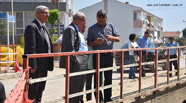 Başkan Albayrak Çalışmaları İnceledi