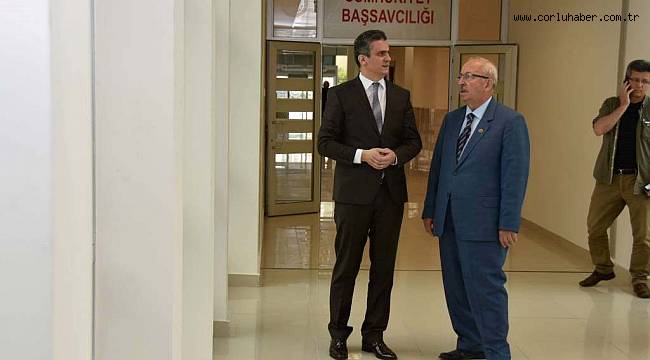 Başkan Albayrak'tan Başsavcıya Ziyaret