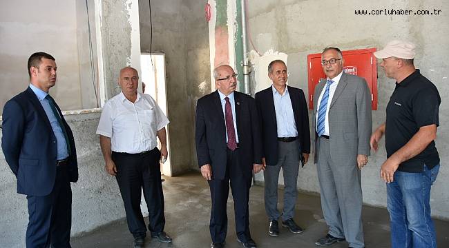Başkan Kadir Albayrak Çorlu Spor Lisesi’ni İnceledi