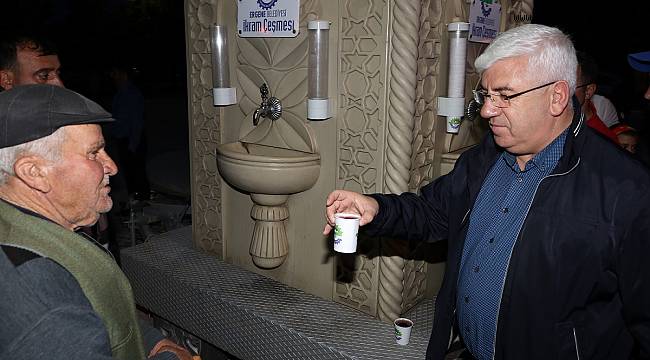 Ergene’de Ramazan Boyunca İkram Çeşmesinden Şerbet Akacak
