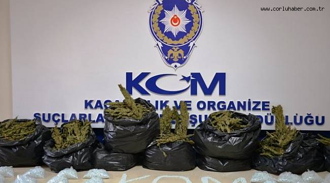 Uyuşturucu İmalatı Yapılan Eve Baskın