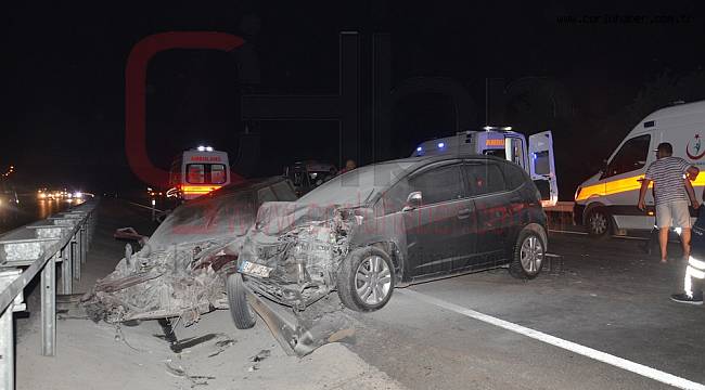 Zincirleme Kaza, Ortalık Savaş Alanına Döndü