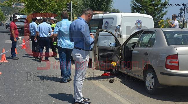 Aşırı Hız Kazayı Beraberinde Getirdi
