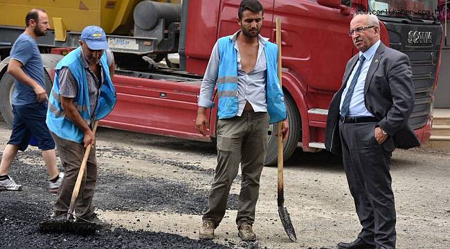 Başkan Kadir Albayrak Çalışmaları İnceledi