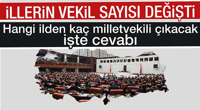 Tekirdağ'ın Milletvekili Sayısı Değişti