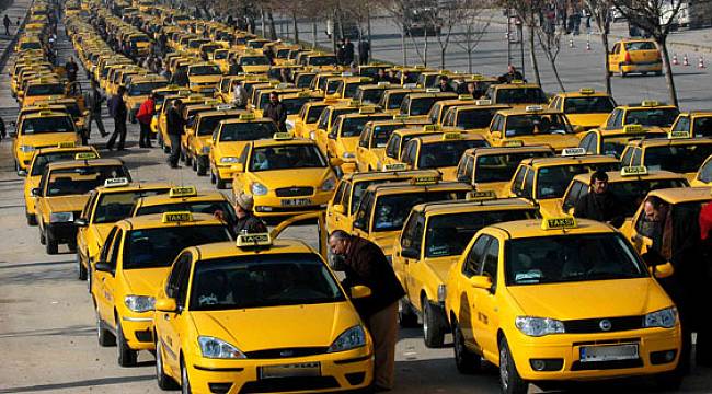 220 Taksinin Plakası İptal Edildi