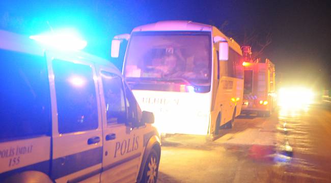 Fabrika Servisinde Korkutan Yangın