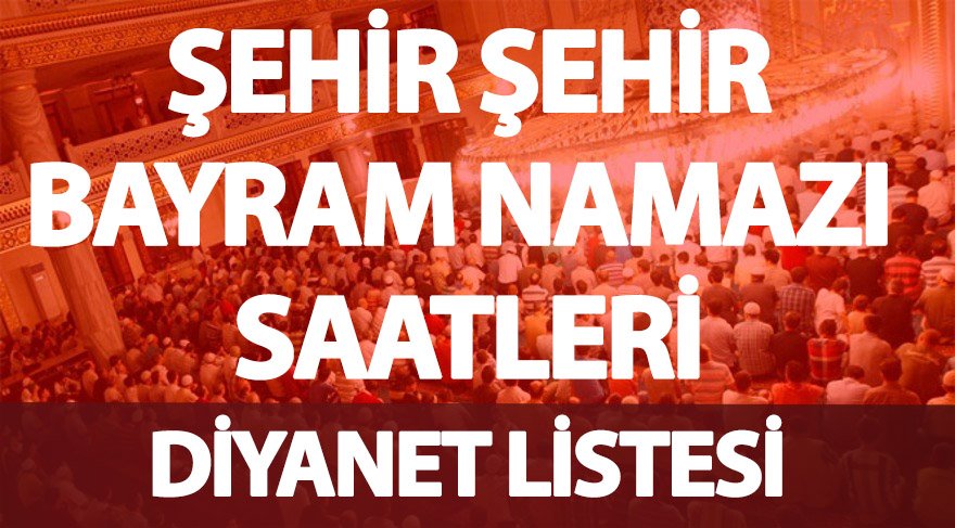 Kurban Bayramı Namazı Kaçta?