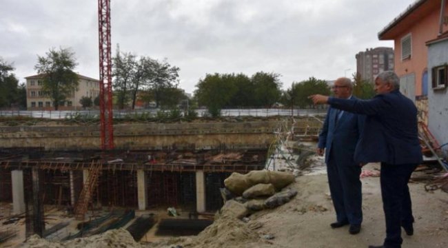 Kapaklı Kültür Merkezi İnşaatı Yerinde İncelendi