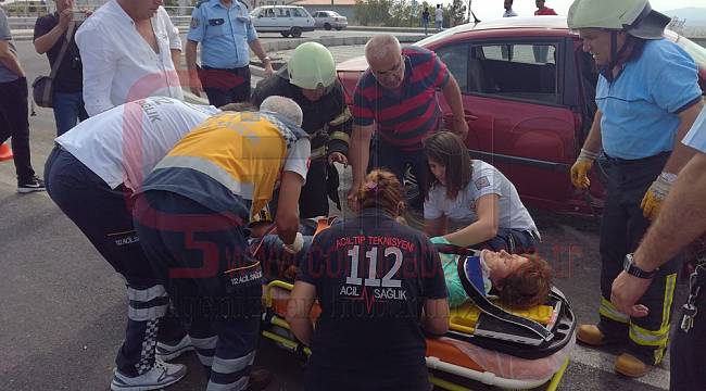 Malkara'da Trafik Kazası 5 Yaralı