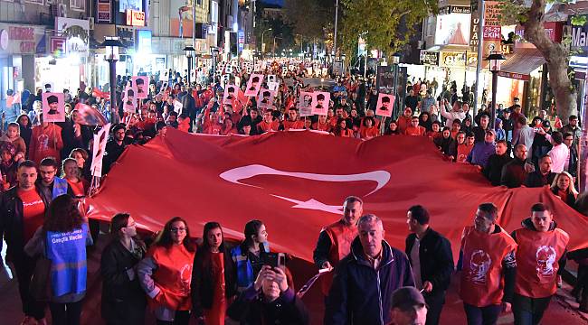 29 Ekim Çorlu’da Coşkuyla Kutlandı