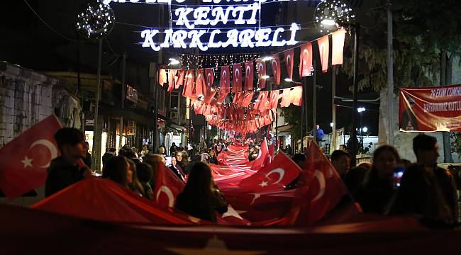 Kırklareli Cumhuriyetine Sahip Çıktı