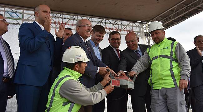 Süleymanpaşa Otobüs Terminali&#039;nin Temeli Atıldı