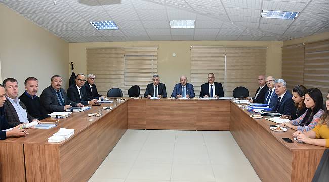 2018 Yılı Yatırımları Değerlendirildi