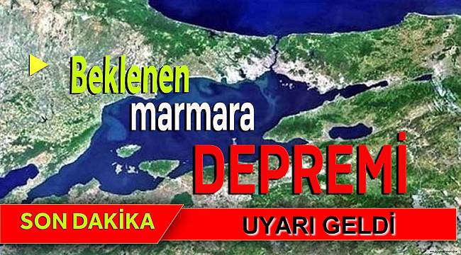 Büyük Deprem İçin Korkutan Uyarı