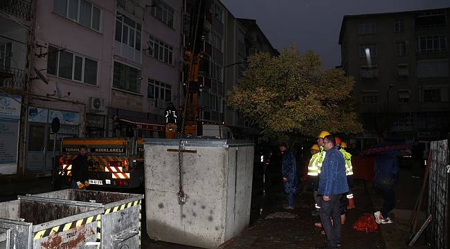 Çöp Konteynerleri Yer Altına Taşınıyor