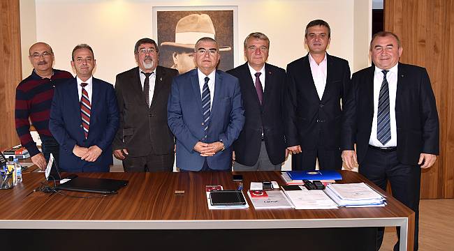 Muhtarlar Derneği'nden Başkan Baysan'a Ziyaret