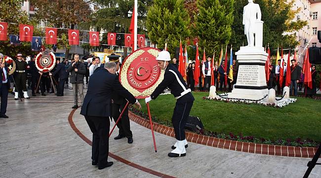 Tekirdağ’ın Düşman İşgalinden Kurtuluşunun 95. Yılı Törenlerle Kutlandı