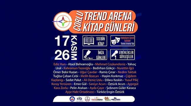 Trend Arena “Kitap Günleri Başlıyor!”