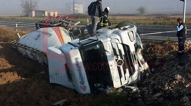 Yoğun Siste Ölümden Son Anda Kurtuldu