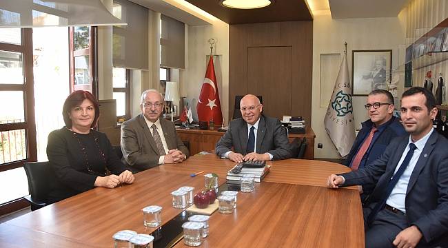 Başkan Kadir Albayrak’tan Ekrem Eşkinat’a Ziyaret