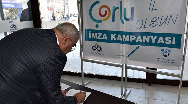 Çorlu İl Olsun!