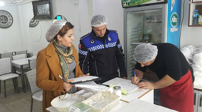 Kapaklı'da Fırın, Pastane Ve Lokantalar Denetleniyor