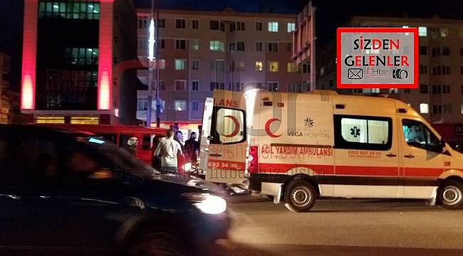 Karşıya Geçmek İsteyen Yaşlı Kadına Otomobil Çarptı
